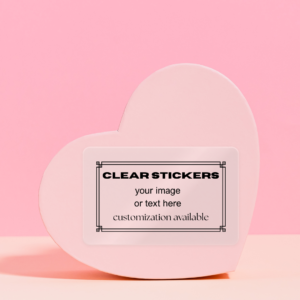 Customized Transparent Stickers