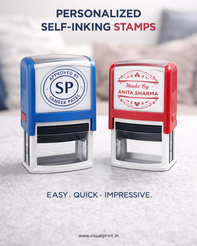 Customized Self Inking Stamps