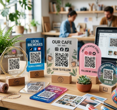 Social Media QR